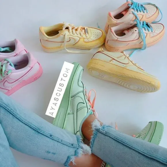 Tye dye air force 1 - Picture 2 of 4